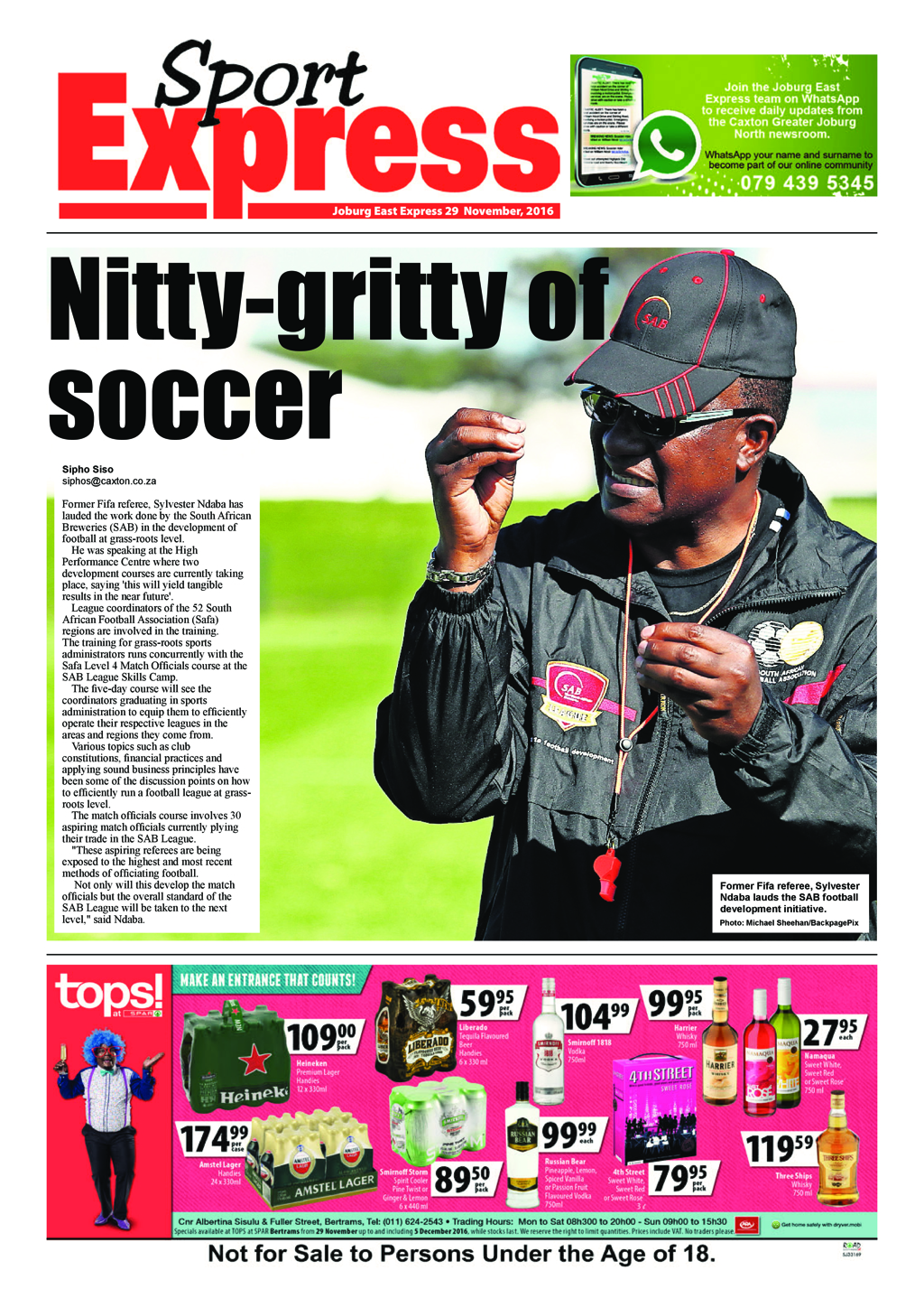 Joburg East Express 29 November 2016 page 20