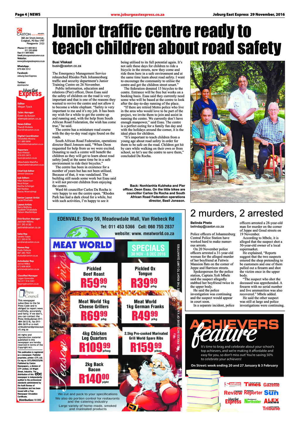Joburg East Express 29 November 2016 page 4