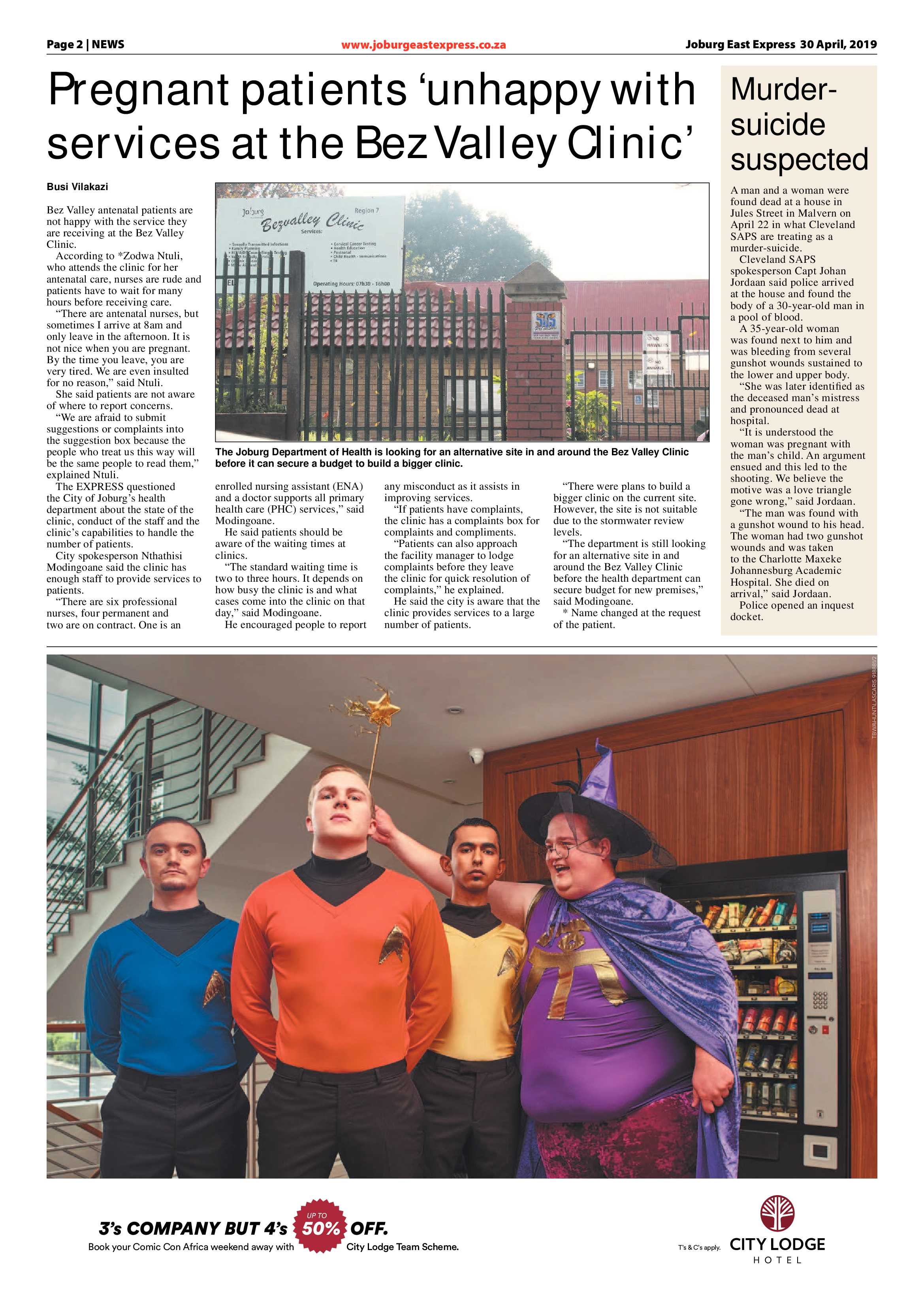 Joburg East Express 30 April 2019 page 2