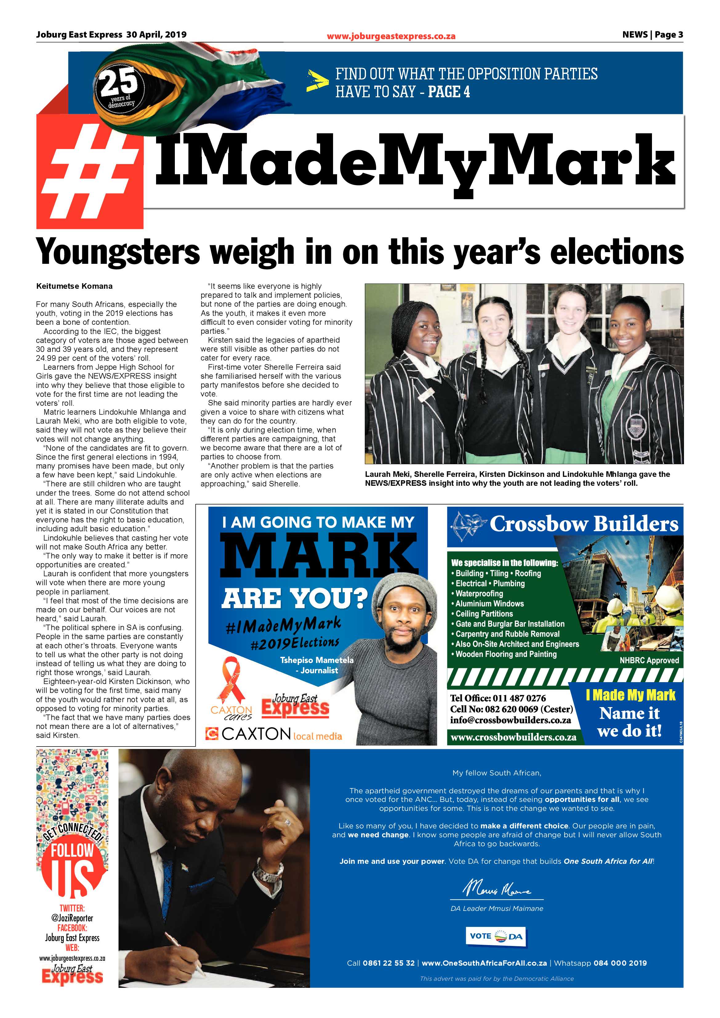 Joburg East Express 30 April 2019 page 3