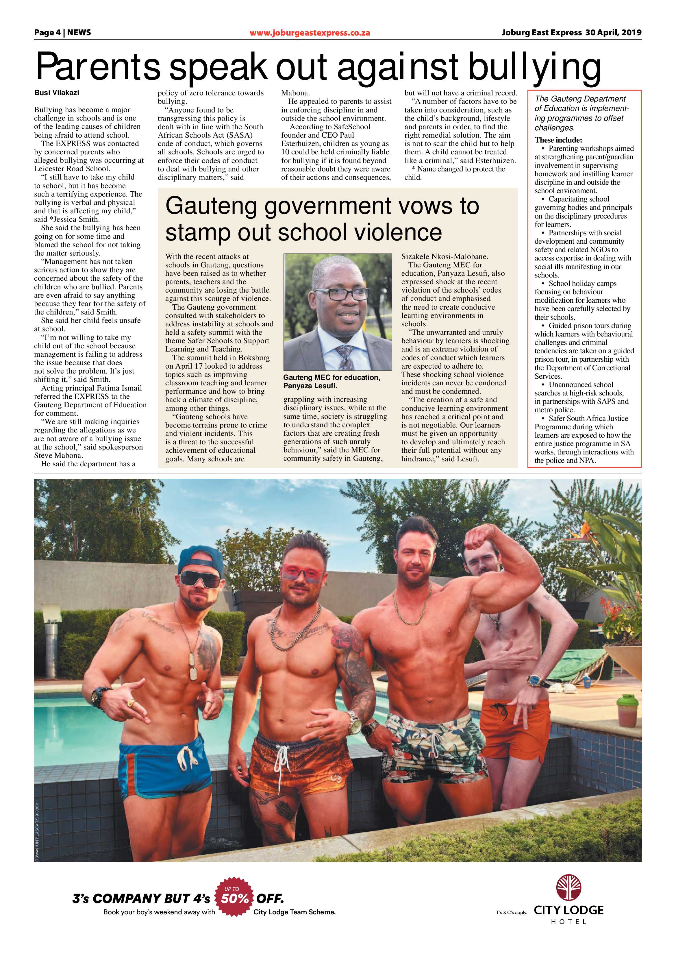 Joburg East Express 30 April 2019 page 4