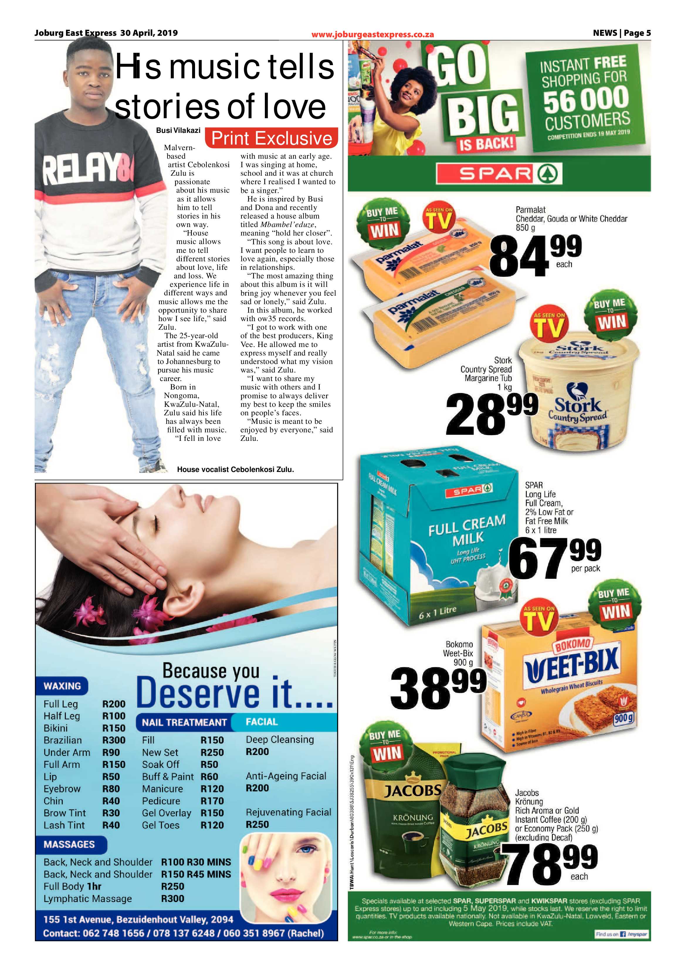 Joburg East Express 30 April 2019 page 5