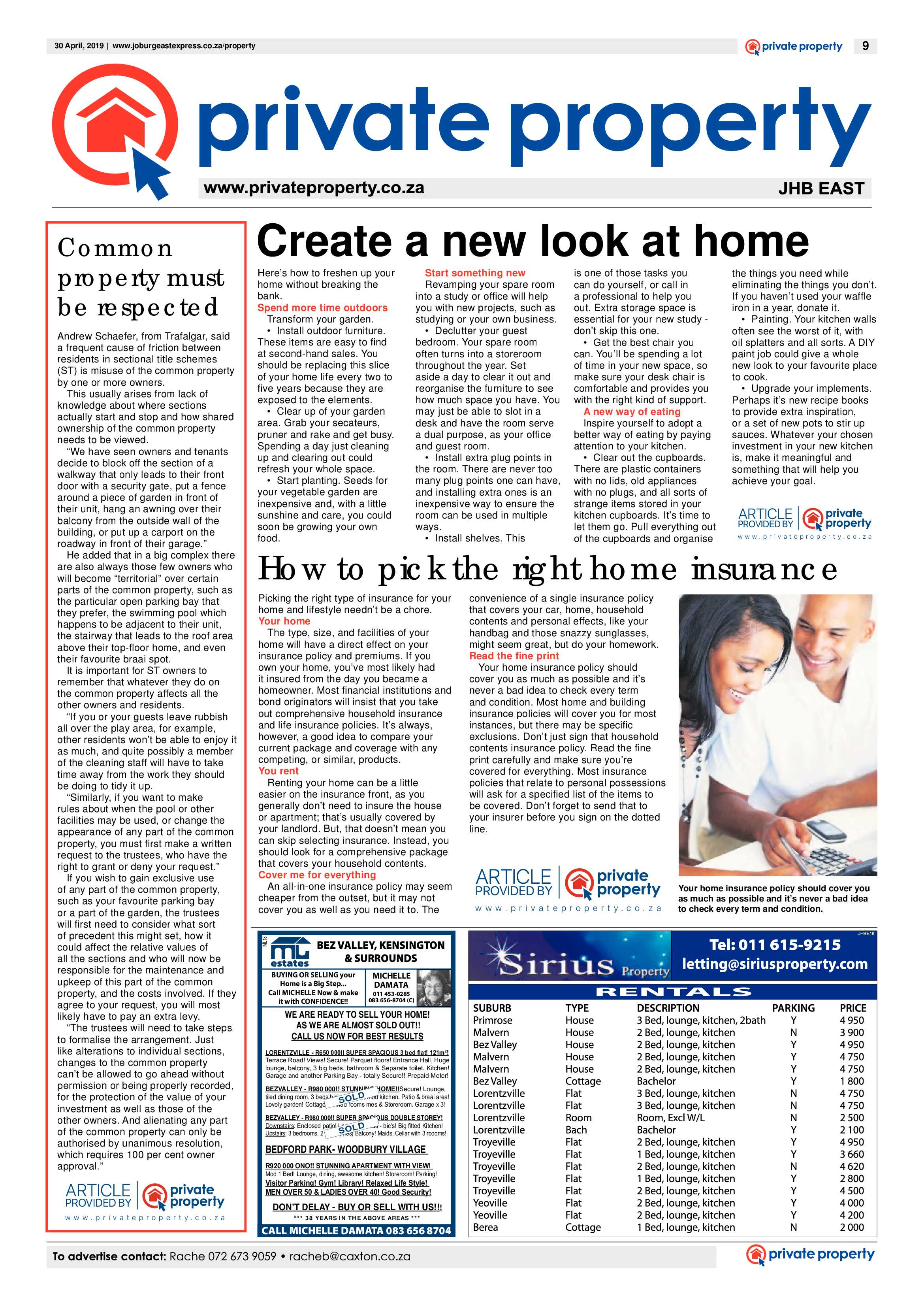 Joburg East Express 30 April 2019 page 9