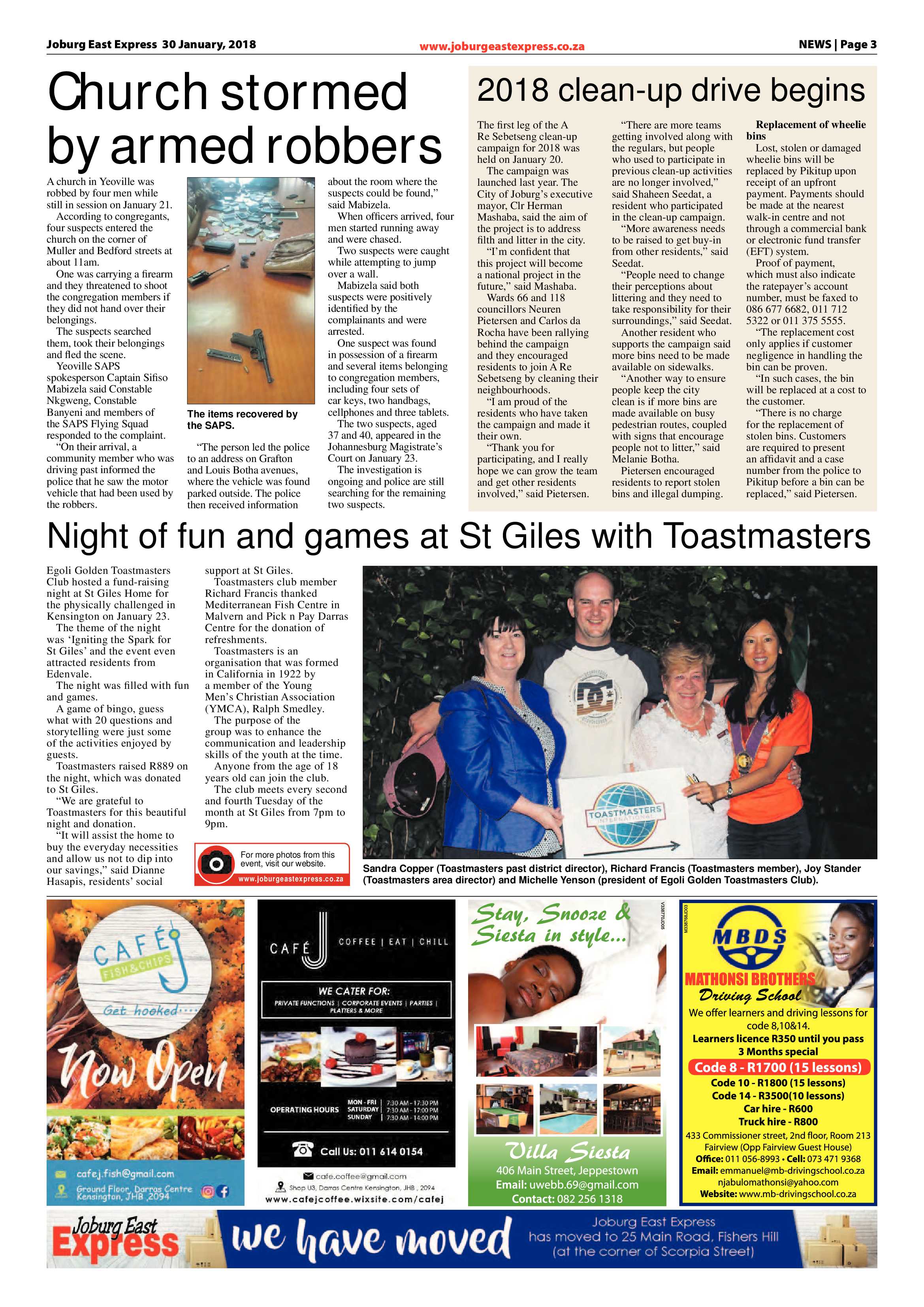 Joburg East Express 30 January 2018 page 3