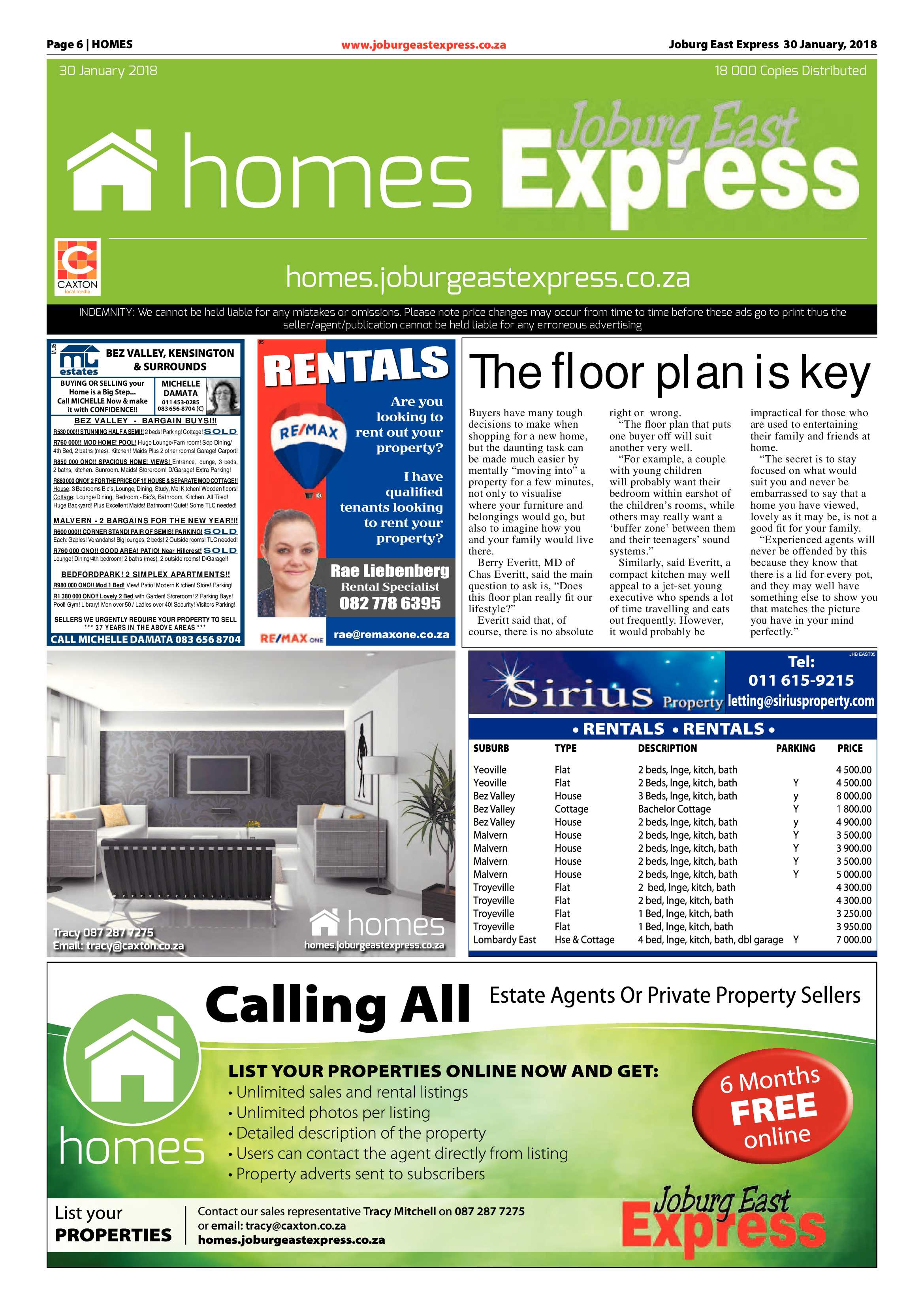 Joburg East Express 30 January 2018 page 6