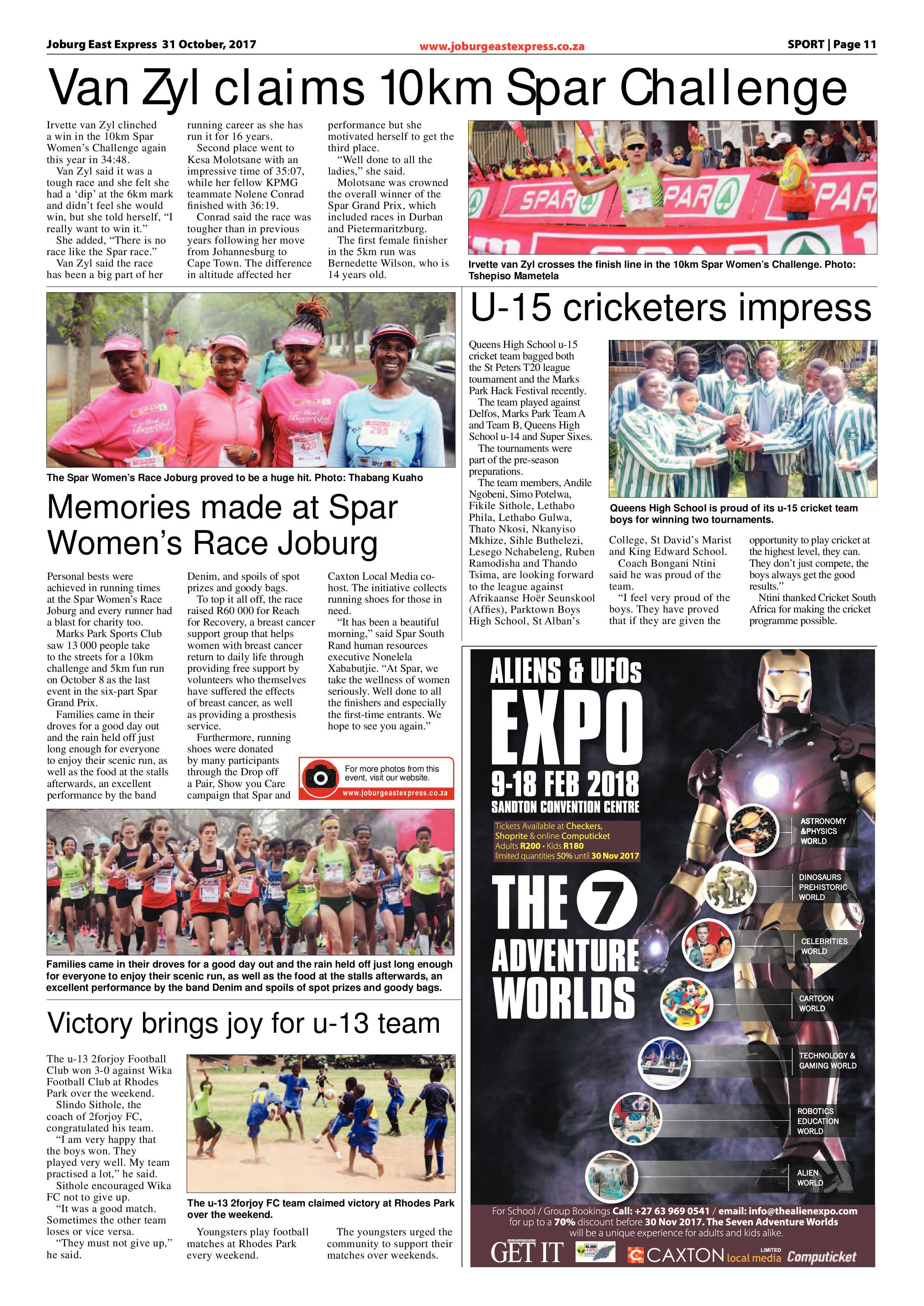 Joburg East Express 31 October 2017 page 11