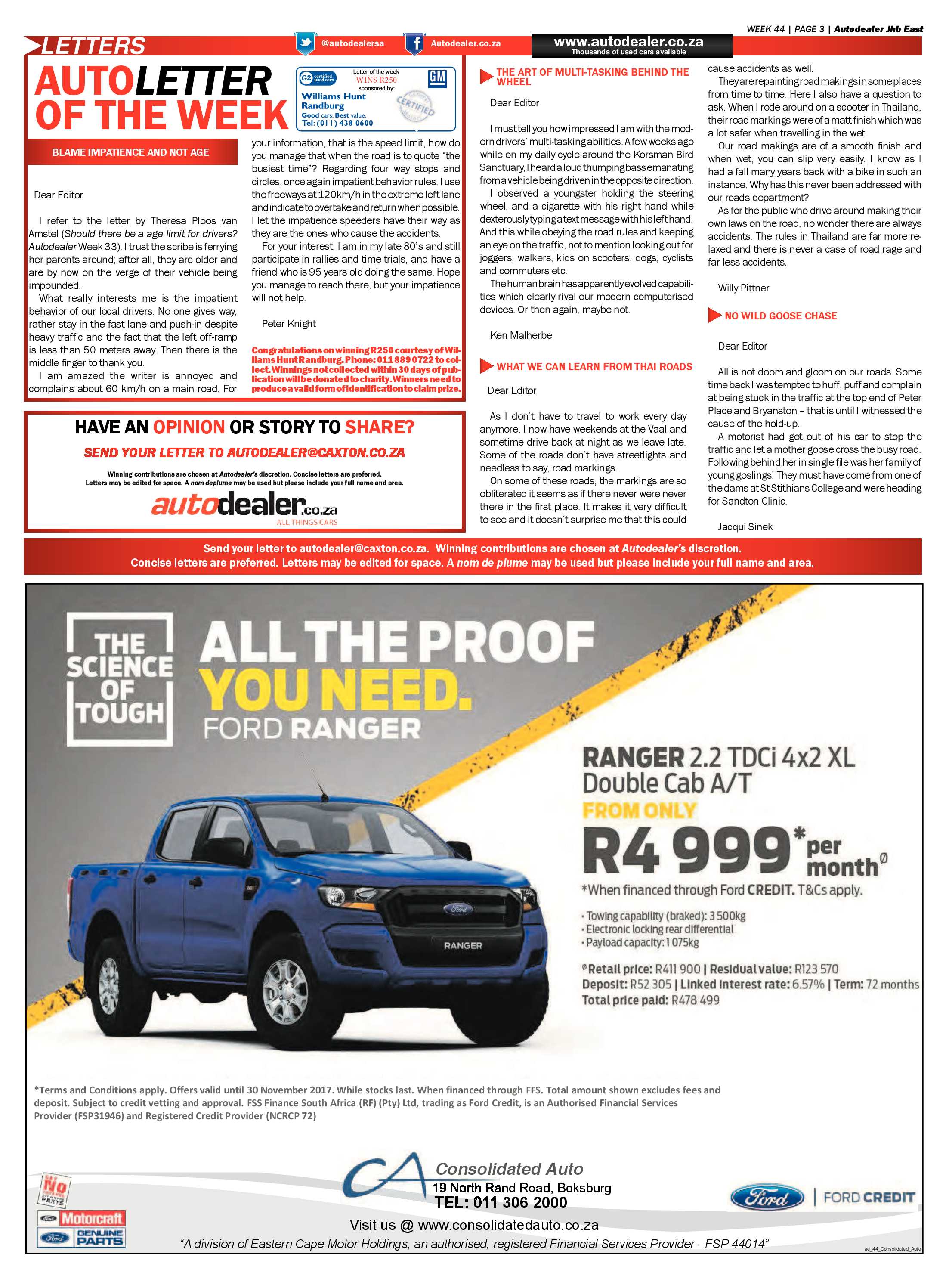 Joburg East Express 31 October 2017 page 15