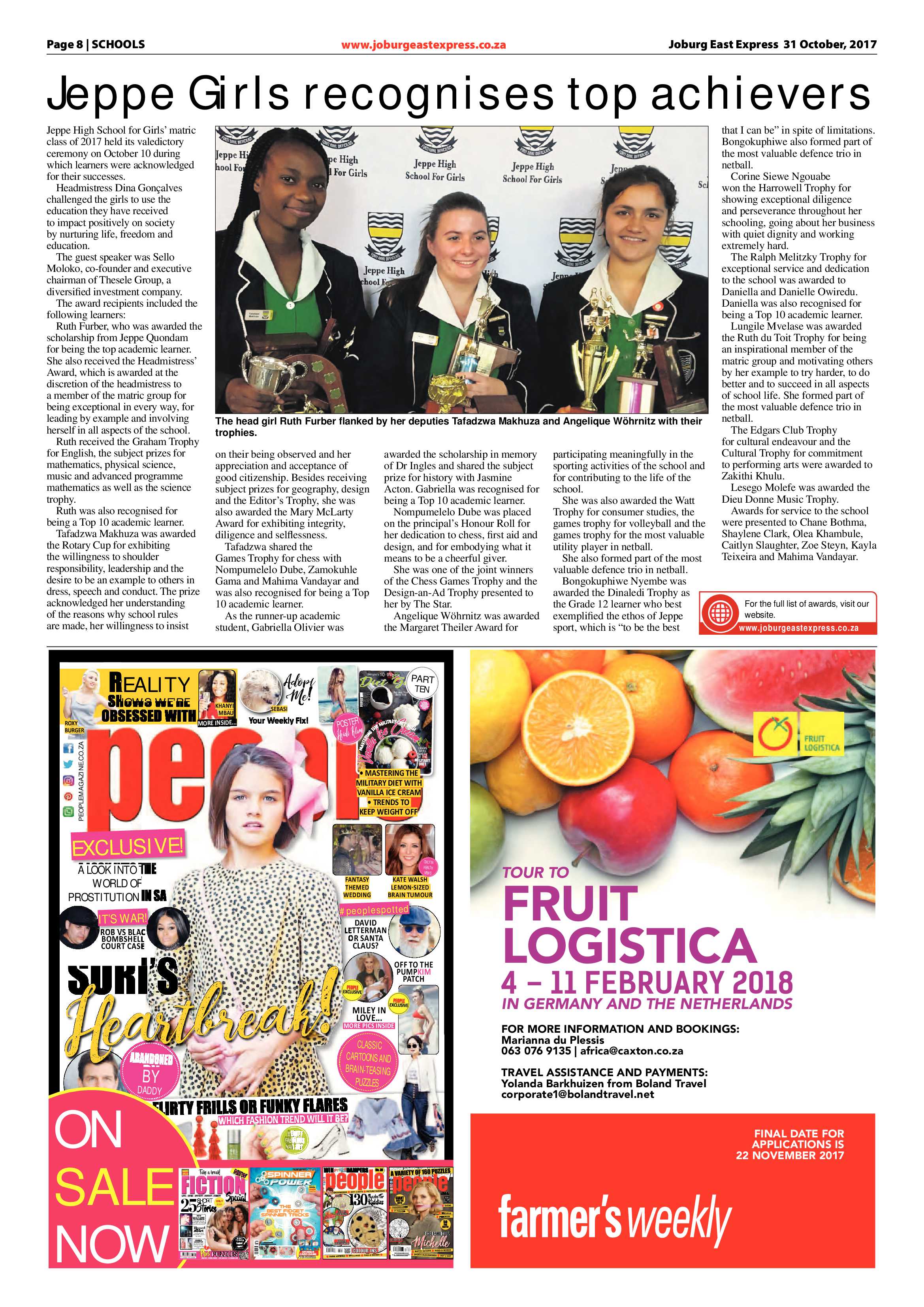Joburg East Express 31 October 2017 page 8