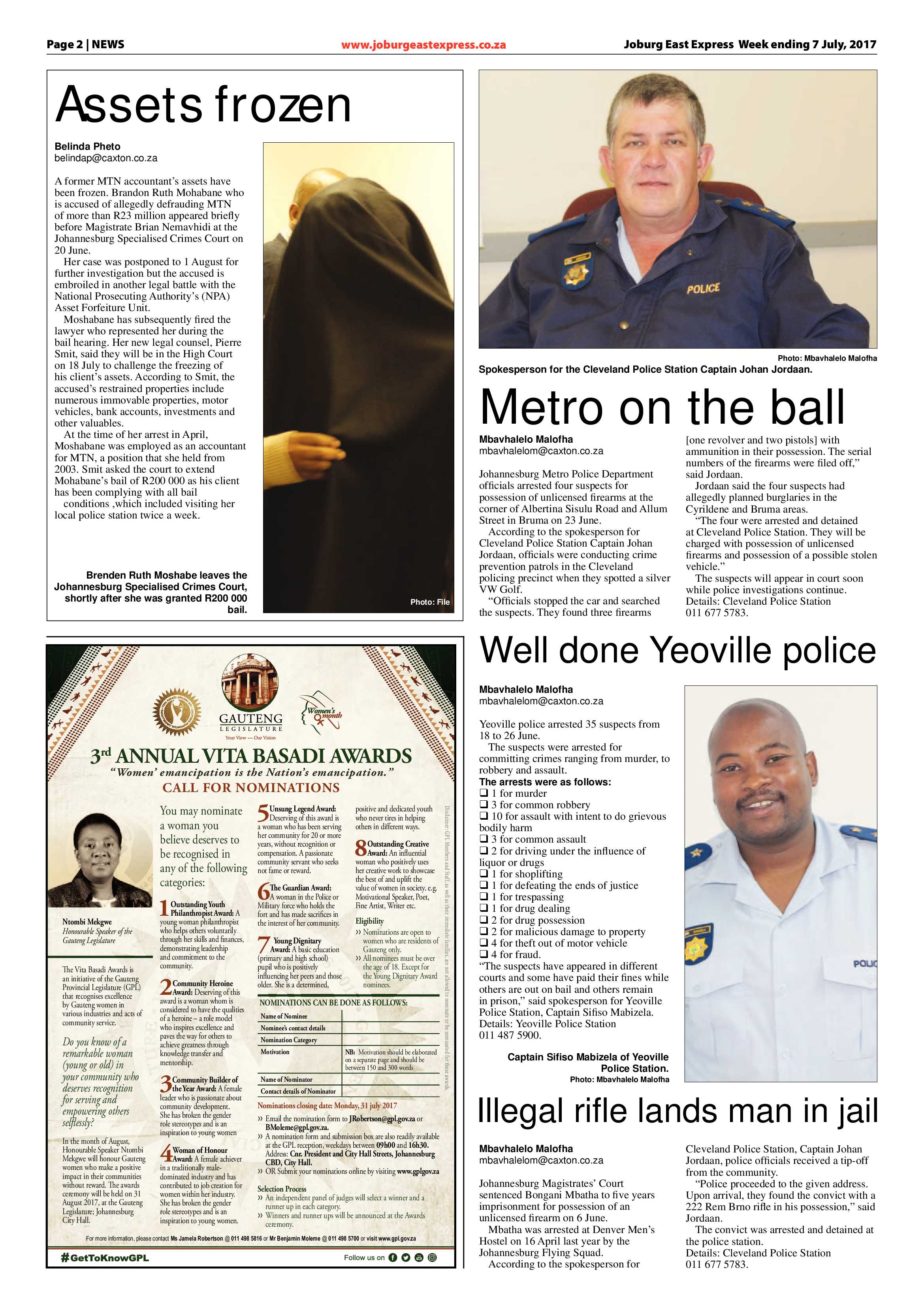 Joburg East Express 7 July 2017 page 2